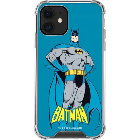 DC Comics Batman Classic Art Pose iPhone 12 Clear Case