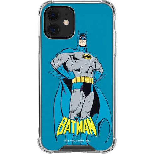 DC Comics Batman Classic Art Pose iPhone 12 Mini Clear Case