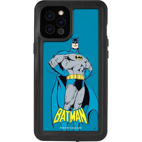 DC Comics Batman Classic Art Pose iPhone 12 Pro Max Waterproof Case