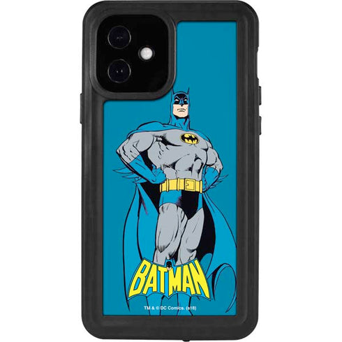 DC Comics Batman Classic Art Pose iPhone 12 Waterproof Case