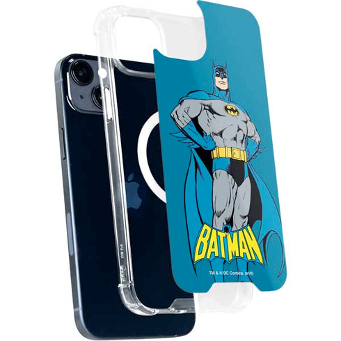 DC Comics Batman Classic Art Pose iPhone 14 Plus MagSafe Case
