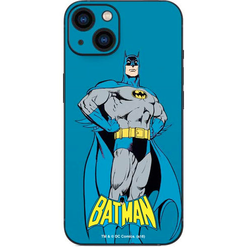 DC Comics Batman Classic Art Pose iPhone 14 Plus Skin