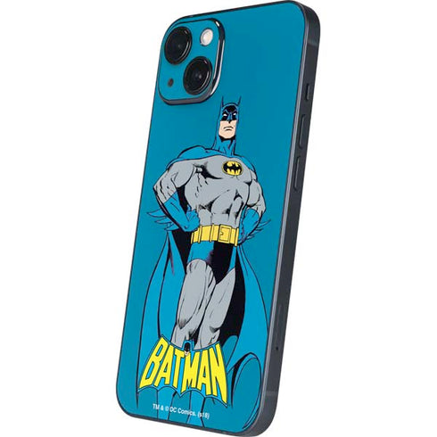 DC Comics Batman Classic Art Pose iPhone 14 Plus Skin