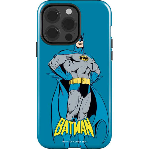 DC Comics Batman Portrait iPhone 15 Pro Impact Case