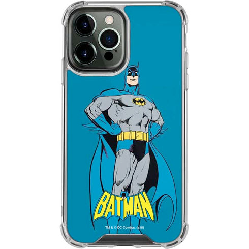 DC Comics Batman Classic Art Pose iPhone 14 Pro Max Clear Case
