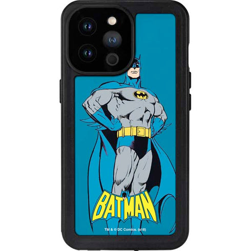 DC Comics Batman Classic Art Pose iPhone 14 Pro Max Waterproof Case