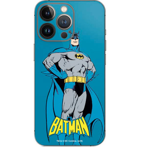 DC Comics Batman Classic Art Pose iPhone 14 Pro Skin