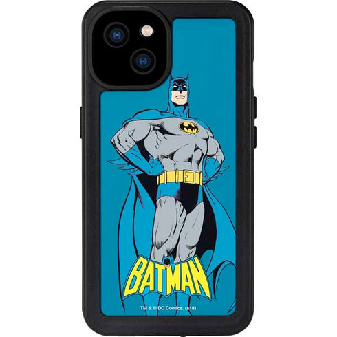 DC Comics Batman Portrait iPhone 15 Plus Waterproof Case