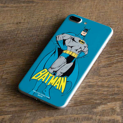 DC Comics Batman Classic Art Pose iPhone 8 Plus Skin