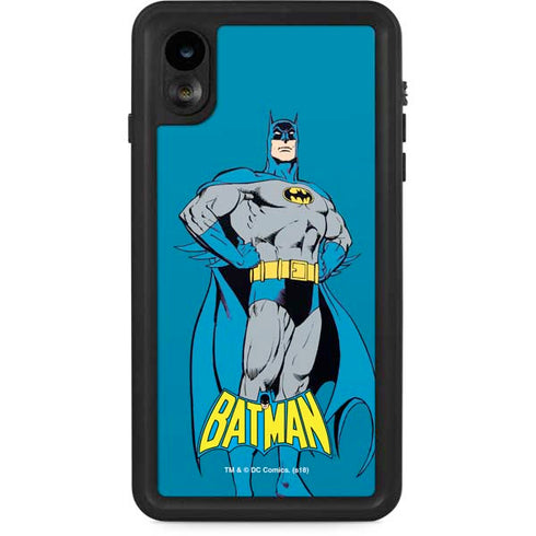 DC Comics Batman Classic Art Pose iPhone XR Waterproof Case