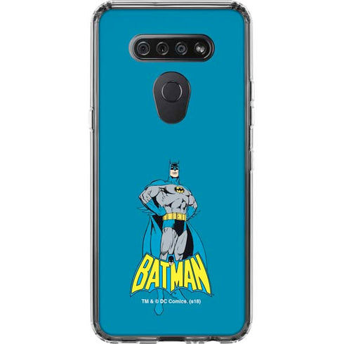 DC Comics Batman Portrait LG K51/Q51 Clear Case