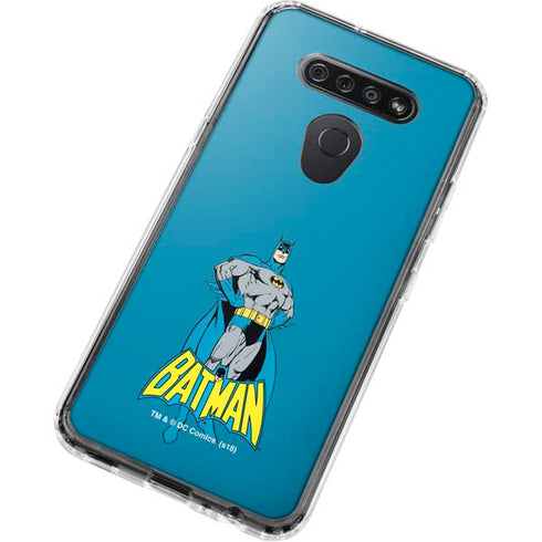 DC Comics Batman Portrait LG K51/Q51 Clear Case