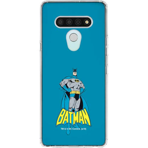 DC Comics Batman Portrait LG Stylo 6 Clear Case