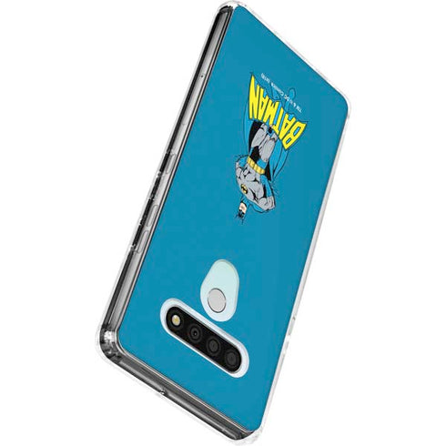 DC Comics Batman Portrait LG Stylo 6 Clear Case