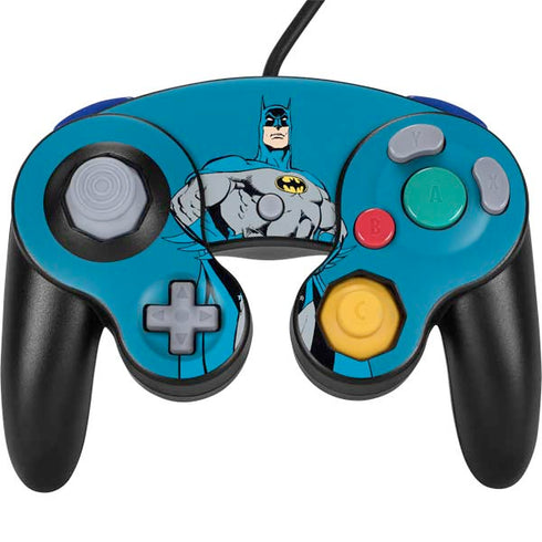 DC Comics Batman Classic Art Pose Nintendo GameCube Controller Skin