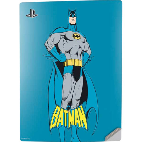 DC Comics Batman Classic Art Pose PS5 Digital Edition Console Skin