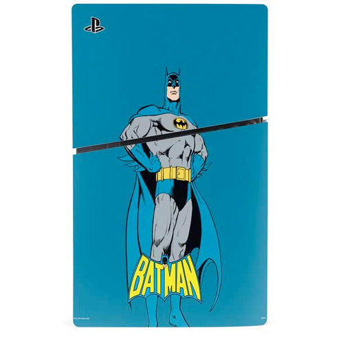 DC Comics Batman Portrait PS5 Slim Disk Bundle Skin