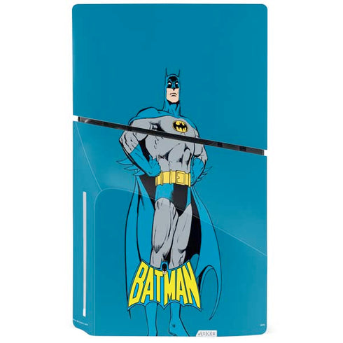 DC Comics Batman Portrait PS5 Slim Disk Console Skin