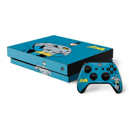 DC Comics Batman Classic Art Pose Xbox One X Bundle Skin