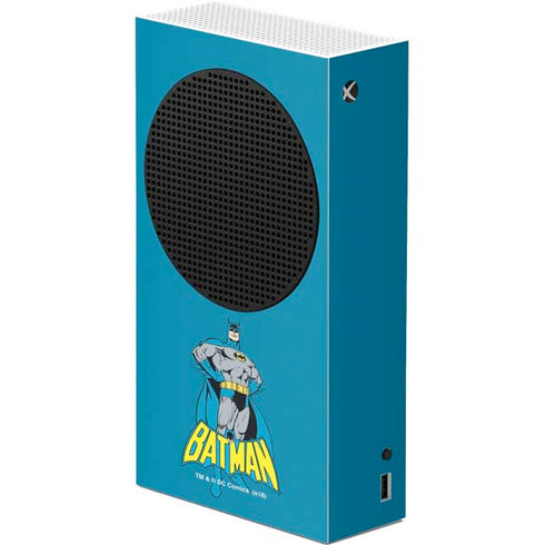 DC Comics Batman Classic Art Pose Xbox Series S Console Skin