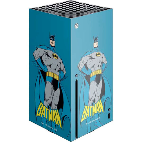 DC Comics Batman Classic Art Pose Xbox Series X Console Skin
