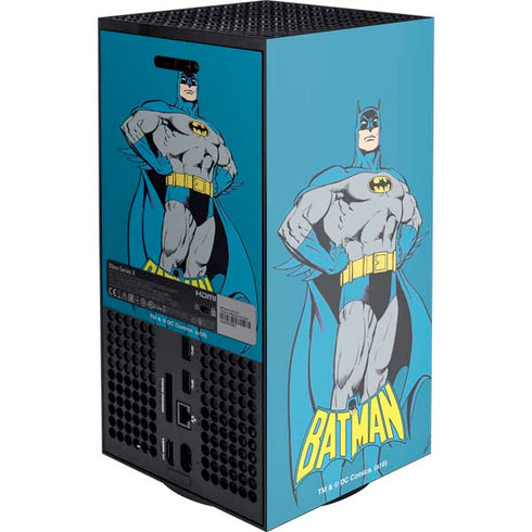 DC Comics Batman Classic Art Pose Xbox Series X Console Skin