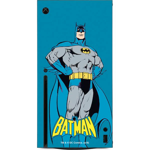DC Comics Batman Classic Art Pose Xbox Series X Console Skin