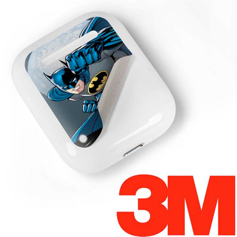DC Comics Batman Action Pose 90's art Apple AirPods Skin