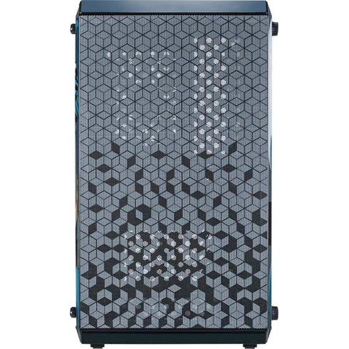 DC Comics Batman Action Pose 90's art Cooler Master MasterBox Q300L Mini Tower Skin