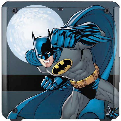 DC Comics Batman Action Pose 90's art Cooler Master MasterBox Q300L Mini Tower Skin