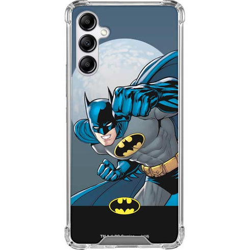 DC Comics Batman Action Pose 90's art Galaxy A14 5G Clear Case