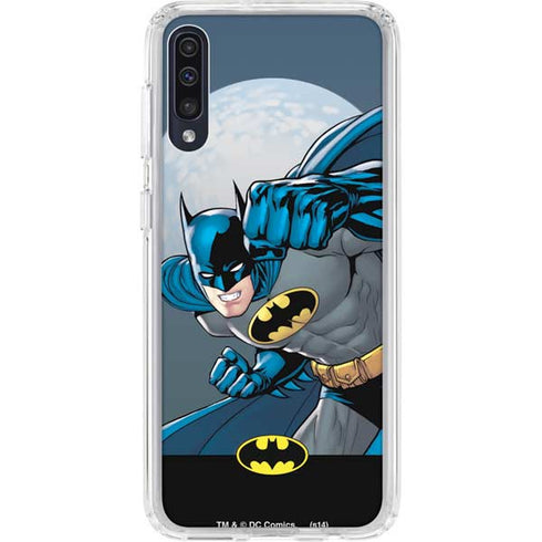 DC Comics Batman Action Pose 90's art Galaxy A50 Clear Case