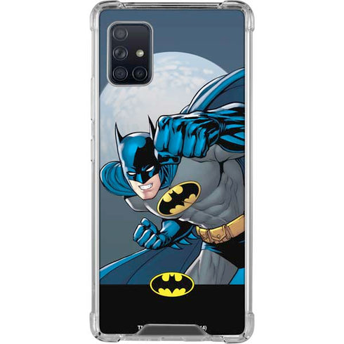 DC Comics Batman Action Pose 90's art Galaxy A51 5G Clear Case