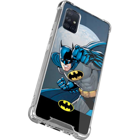 DC Comics Batman Action Pose 90's art Galaxy A71 5G Clear Case