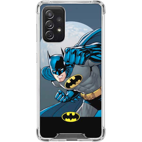 DC Comics Batman Action Pose 90's art Galaxy A72 5G Clear Case