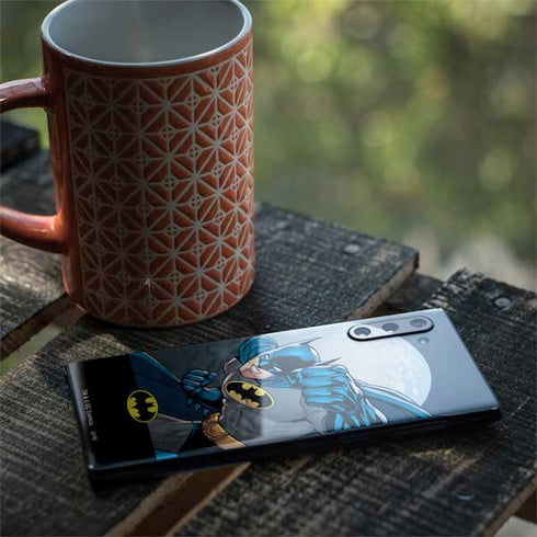 DC Comics Batman Action Pose 90's art Galaxy Note 10 Skin