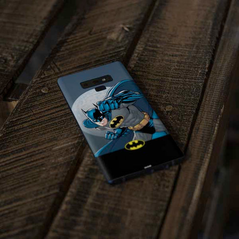 DC Comics Batman Action Pose 90's art Galaxy Note 9 Skin