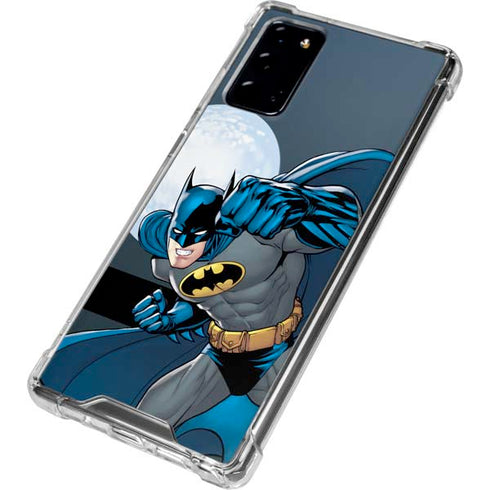 DC Comics Batman Action Pose 90's art Galaxy Note20 5G Clear Case