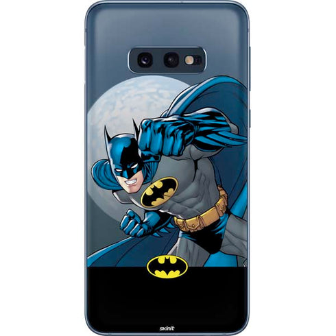 DC Comics Batman Action Pose 90's art Galaxy S10e Skin