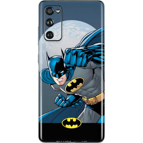 DC Comics Batman Action Pose 90's art Galaxy S20 Fan Edition Skin