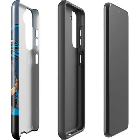 DC Comics Batman Action Pose 90's art Galaxy S21 FE Pro Case