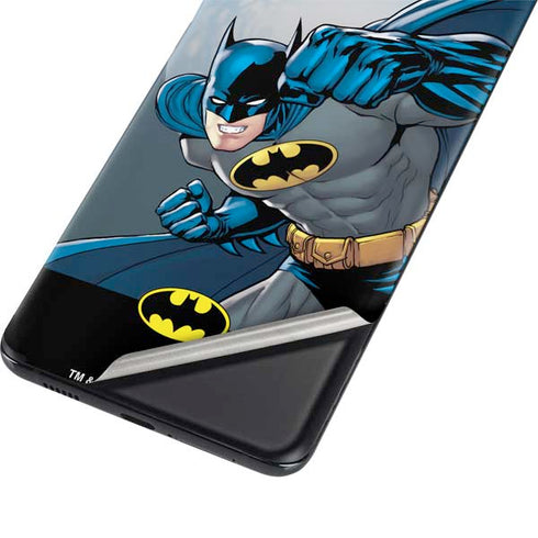 DC Comics Batman Action Pose 90's art Galaxy S21 Plus 5G Skin