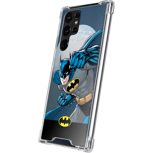 DC Comics Batman Action Pose 90's art Galaxy S22 Ultra Clear Case