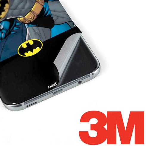 DC Comics Batman Action Pose 90's art Galaxy S8 Skin