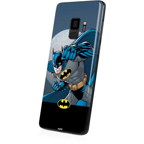 DC Comics Batman Action Pose 90's art Galaxy S9 Skin