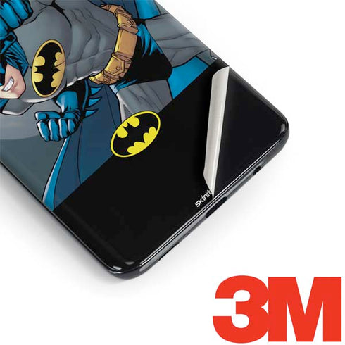 DC Comics Batman Action Pose 90's art Galaxy S9 Skin
