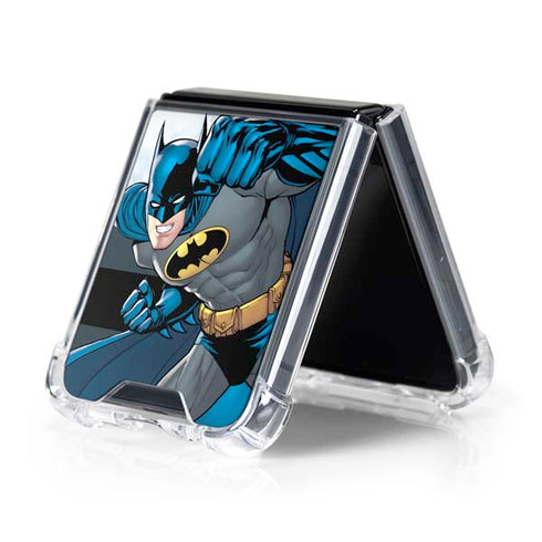 DC Comics Batman Ready for Action Galaxy Z Flip5 5G Clear Case