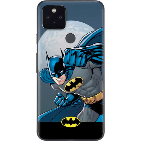 DC Comics Batman Action Pose 90's art Google Pixel 5a Skin