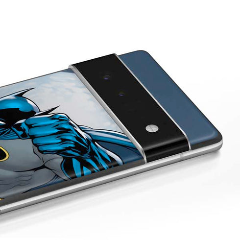 DC Comics Batman Action Pose 90's art Google Pixel 6 Pro Skin