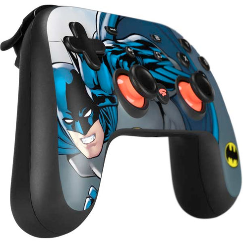 DC Comics Batman Action Pose 90's art Google Stadia Controller Skin